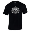 Vintage 1976 Aged to Perfection 50th birthday t-shirt in black