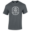 Hitting 50 is Essential 50th birthday t-shirt in charcoal
