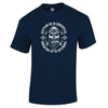 Hitting 50 is Essential 50th birthday t-shirt in navy