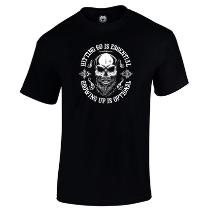 Hitting 60 is Essential 60th birthday t-shirt in black
