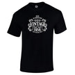 Vintage 1956 Aged to Perfection 70th birthday t-shirt in black