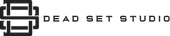 Logo of Dead Set Studio with a geometric design.
