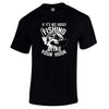 Sling Your Hook fishing t-shirt in black