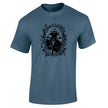 Commit or Quit mountain bike t-shirt in indigo blue