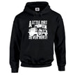 A Little Dirt Never Hurt off road 4x4 hoodie in black