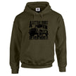 A Little Dirt Never Hurt off road 4x4 hoodie in olive