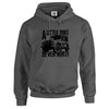 A Little Dirt Never Hurt off road 4x4 hoodie in steel grey