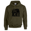 No Road No Problem off road 4x4 hoodie in olive