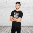 Smiling man in the black A Little Dirt Never Hurt off road 4x4 t-shirt
