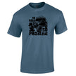 No Road No Problem off road 4x4 t-shirt in indigo blue